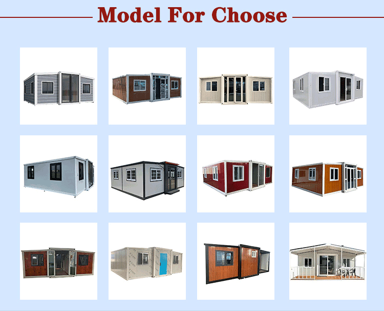 Factory direct sales  expandable folding container house 2 bedrooms bed prefabricated foldable container home manufacture